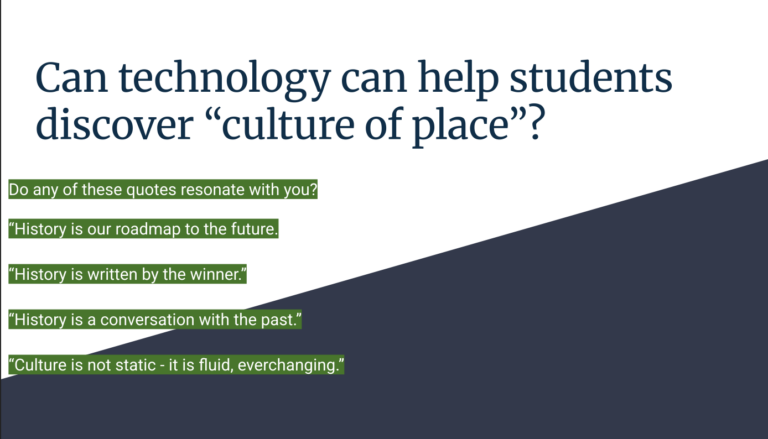 Technology and Outdoor Education